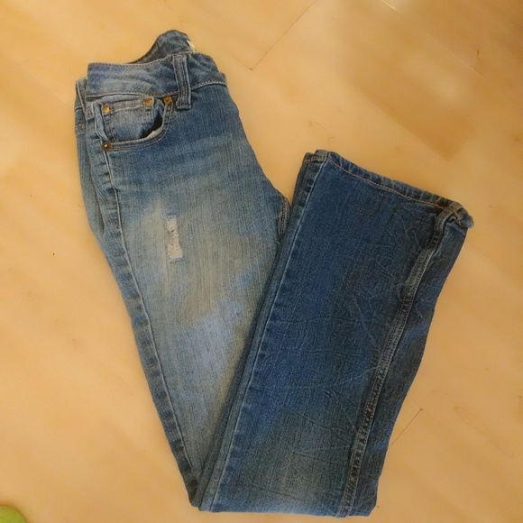 Womens Distressed Paris Blues Jeans size 1 - Picture 7 of 7